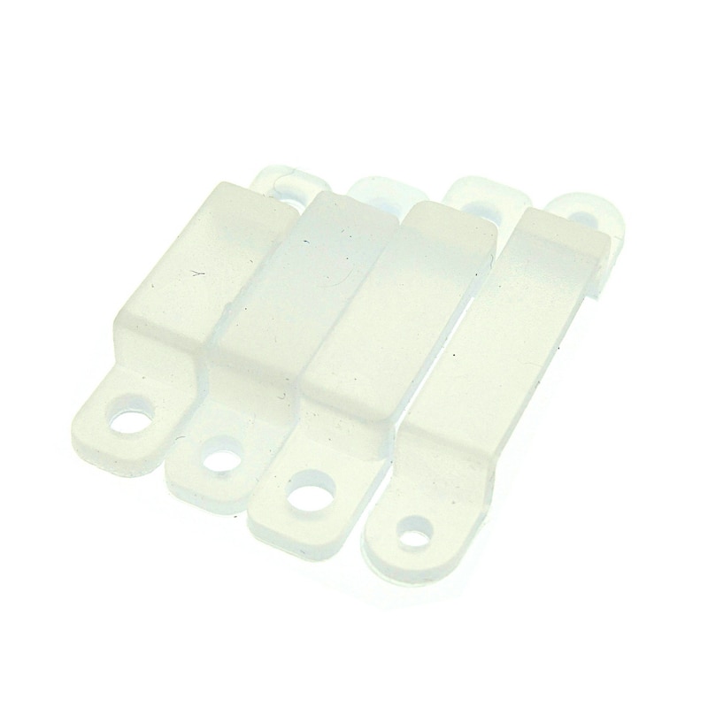 Led strip clip connector 10mm 12mm 15mm 18mm til led strip installer ,10 stk/parti