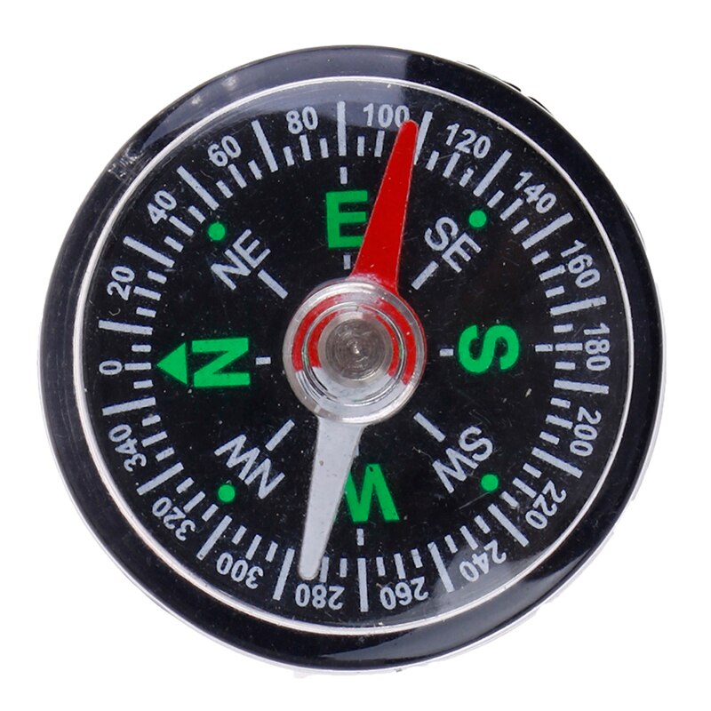 30mm Mini Compass Camping Hiking Outdoor Travel Navigation Wild Survival Tool