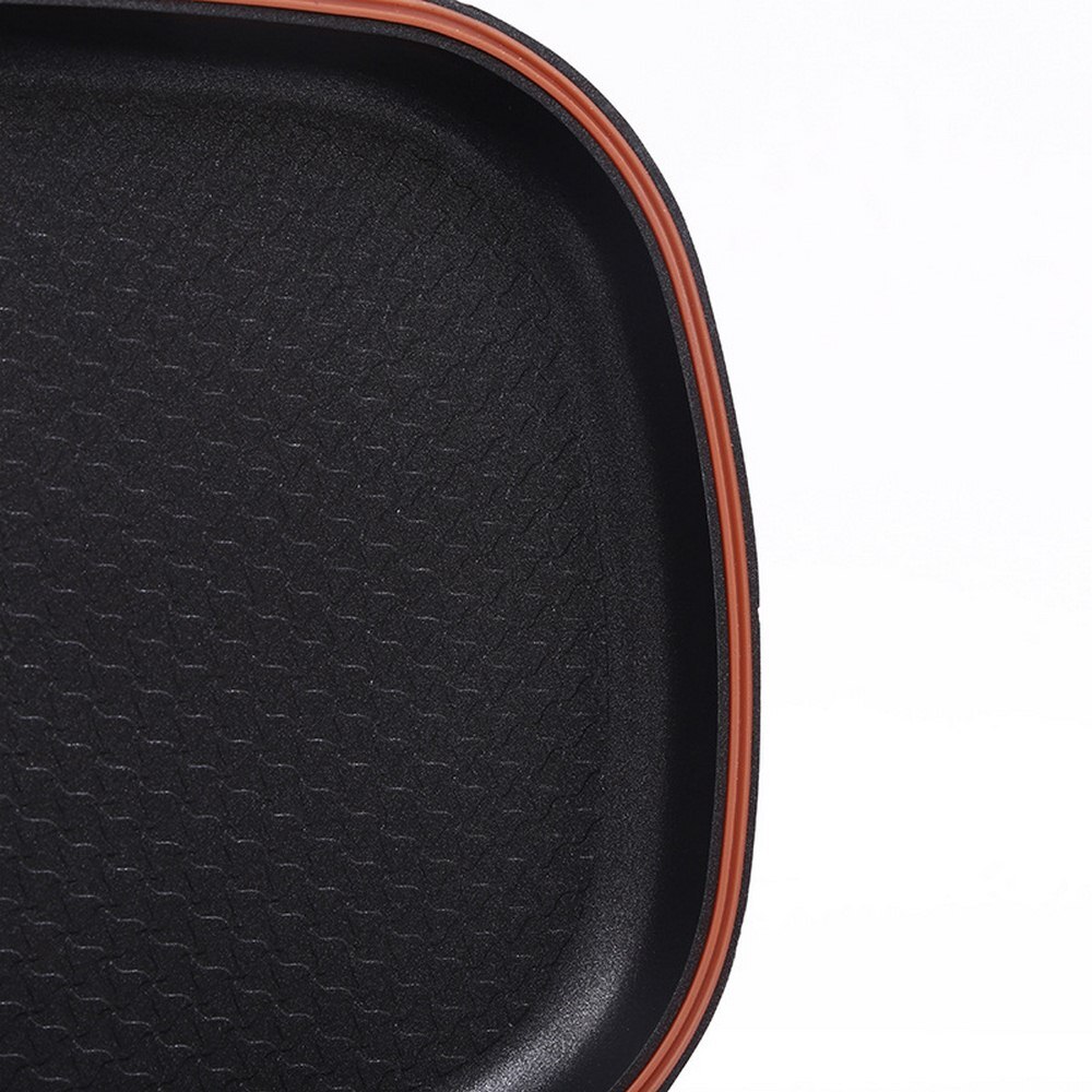 Dubbelzijdig Koekenpan Non-stick Pannen Vierkante Vorm Grill Koekenpan Koken Tool Duurzaam Kookgerei Thuis Outdoor keuken Koken