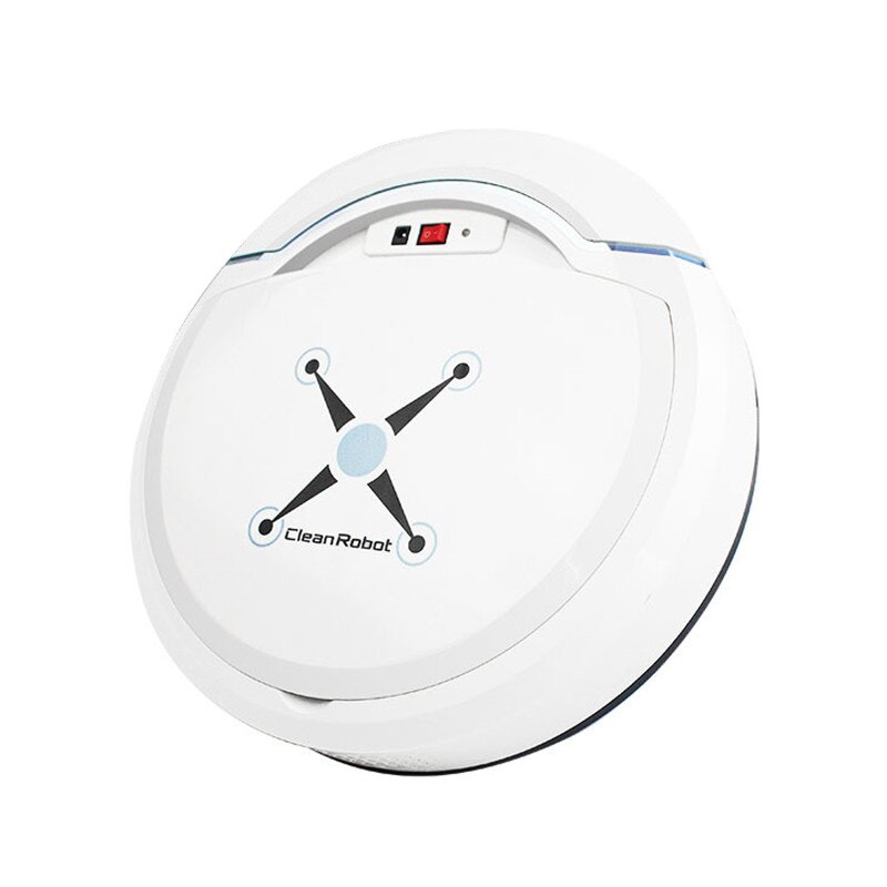 Household Sweeping Robot Ultra-Thin Vacuum Sweeping And Mopping Intelligent Smart Sweeping Robot FP8: White