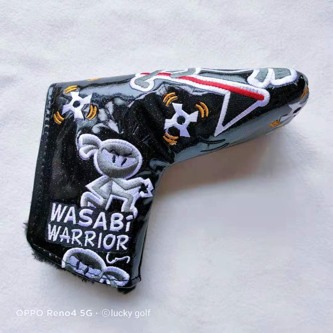 Putter Cover Chrismas Man: Paars