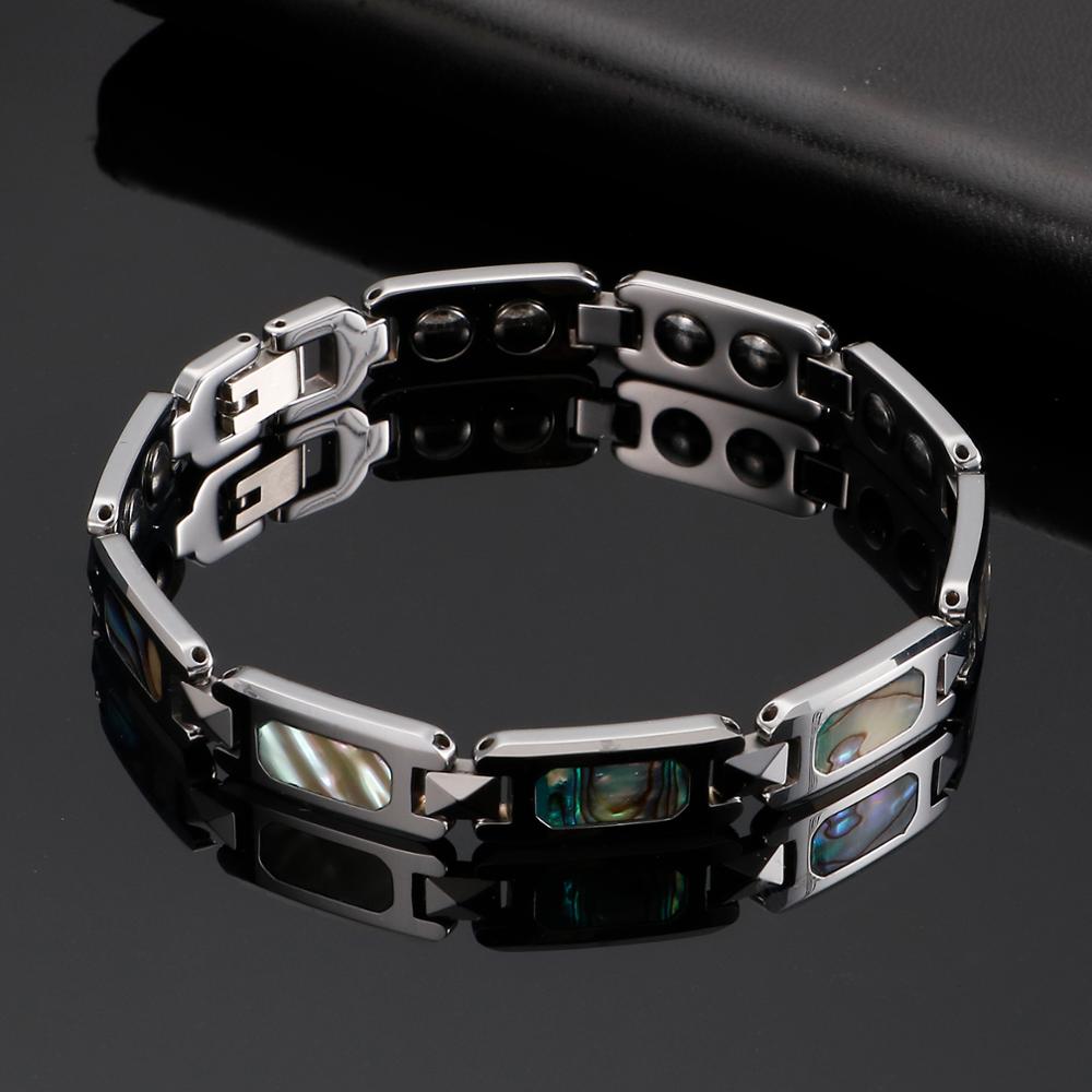 Kalen Bracelet Stainless Steel Featured Mechanical for Men's 210mm Charm Men's Jewelry