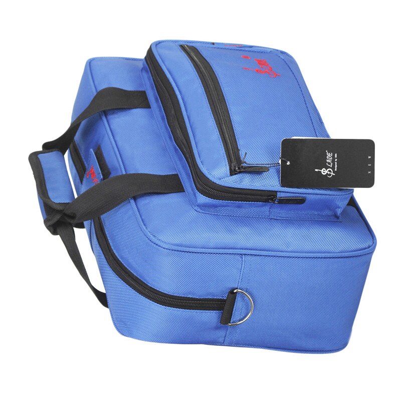 Klarinet Zak Oxford Doek Schuine Handtas Sterke Bescherming Klarinet Hobo Tas Waterdichte Draagtas Met Riem Instrument Zak: E
