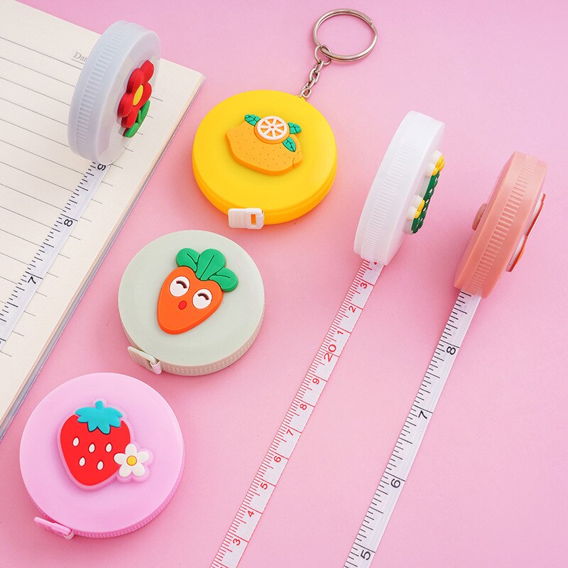 Mini tape measure round portable tape measure three chest circumference waist circumference soft ruler clothing measure