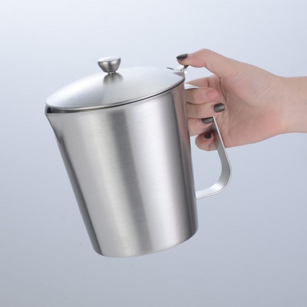 Thick Stainless Steel 304 Measuring Cup With Scale Milk Tea Mug Kitchen Baking Tea Large Capacity Measuring Cup