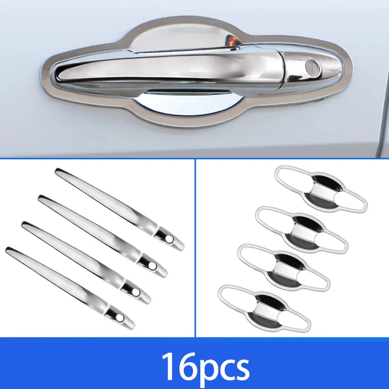 For DongFeng T5 EVO Door Handle and Bowl Decoration Protection DMF FORTHING T5evo Fuel Tank Cap Trim DongFeng T5evo