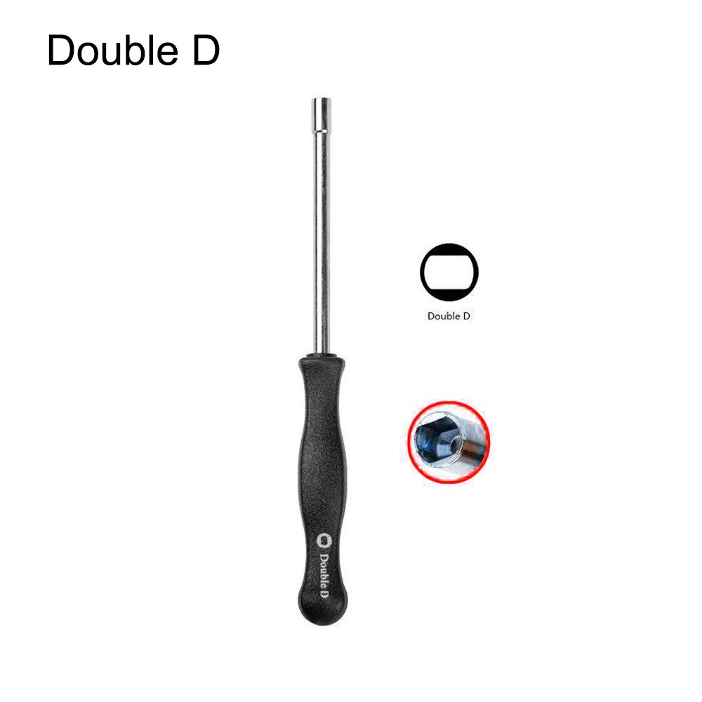Destornilladores de ajuste de carburador, herramientas manuales, casquillo hexagonal individual D doble D para motor pequeño común de 2 ciclos, 1 Uds.: YELLOW