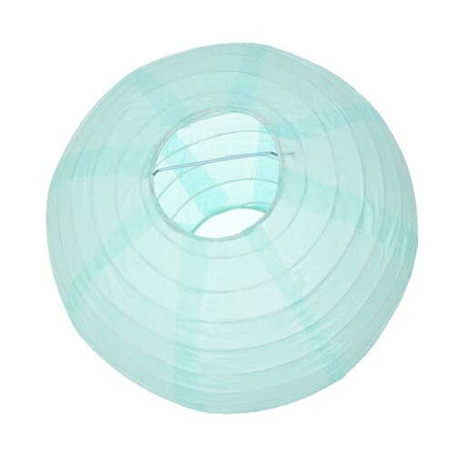 FAROL DE PAPEL lampion de 8 ''(20cm), farolillos chinos redondos de papel, FAROL DE BODA, decoraciones para de cumpleaños, faroles de cielo volador para niños: light blue
