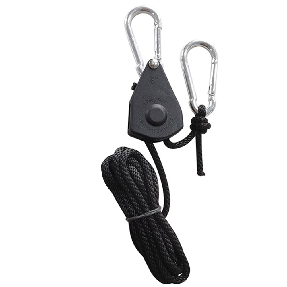 Fitness Pulley Cable System DIY Loading Pin Lifting Triceps Rope Machine Workout Adjustable Length Home Gym Sport Accessories: Beige