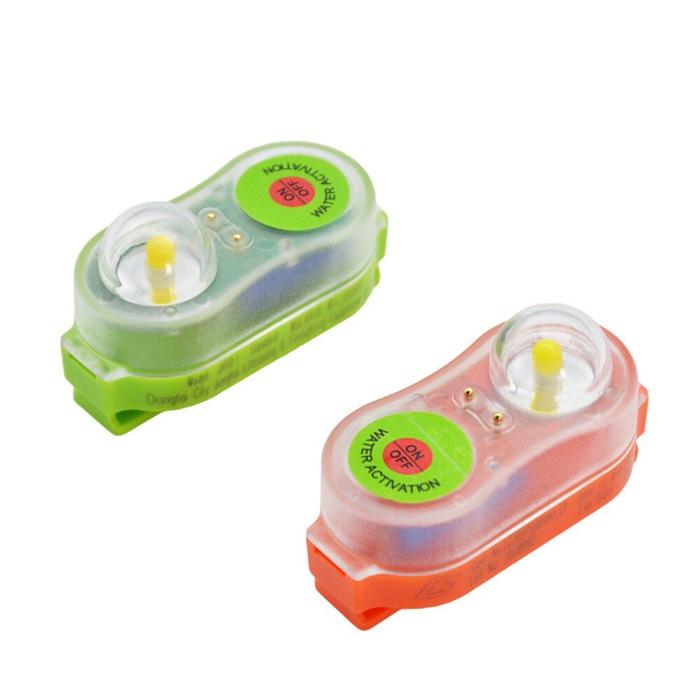 Outdoor Zeewater Signaal Vest Emergency Reddingsvest Licht Survivor Locator Lichten Levensreddende Zaklamp Opvallend Trekken Ligh