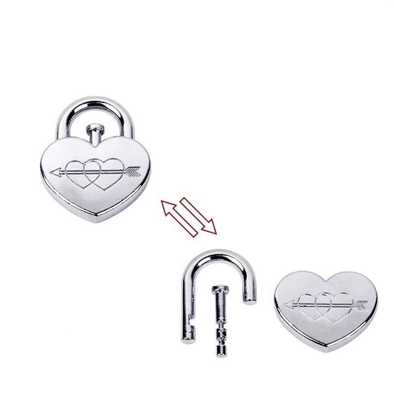 9/20PCS per Set Metal Puzzle Logic Mind Brain Teasers Rings Lock Baffling Game for Adults Children