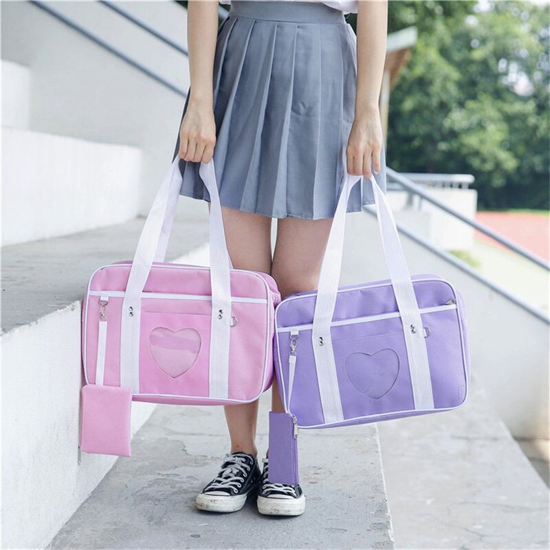 Bolsos de para mujer , mochilas escolares de hombro y de viaje para niñas, bolsas de equipaje casuales de gran capacidad, bolso de mano de lona para mujer