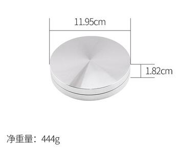 Mini Aluminum Alloy Pottery Wheel Turntable Small Sculpture Display Stand Base Bearing Rotating Wheel Polymer Clay Tools 3-12cm: 120mm