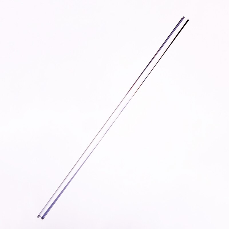 Lot de 5 tiges de verre borosilicate, diamètre 6mm, tige d'agitation en verre, tiges de vidange