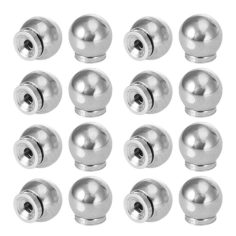 Dos de boucles d'oreilles en acier inoxydable, 2 pièces, coussinets de sécurité pour oreilles, butées arrière de remplacement pour hameçon, clous de boucles d'oreilles, cerceaux