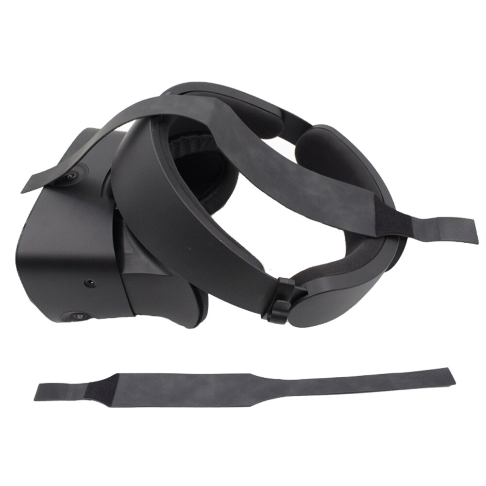 Gaming Verstelbare Lengte Hoofd Band Opvouwbare Zwarte Hoofdband Riem Vr Headset Accessoires Zachte Verminderen Druk Voor Oculus Rift S