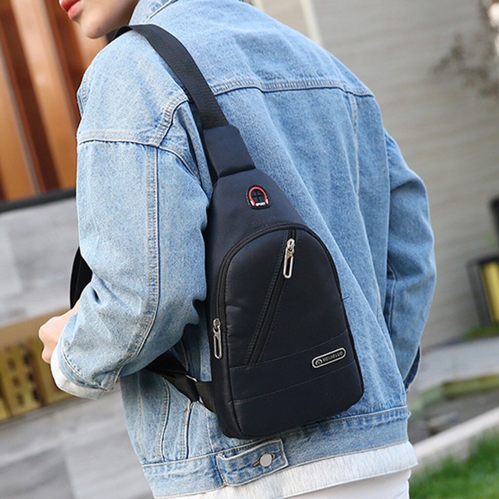 mens shoulder bag cross body shoulder bag Men Casual Chest Bag Messenger Crossbody Bag Handbag Single Should Bags#y3