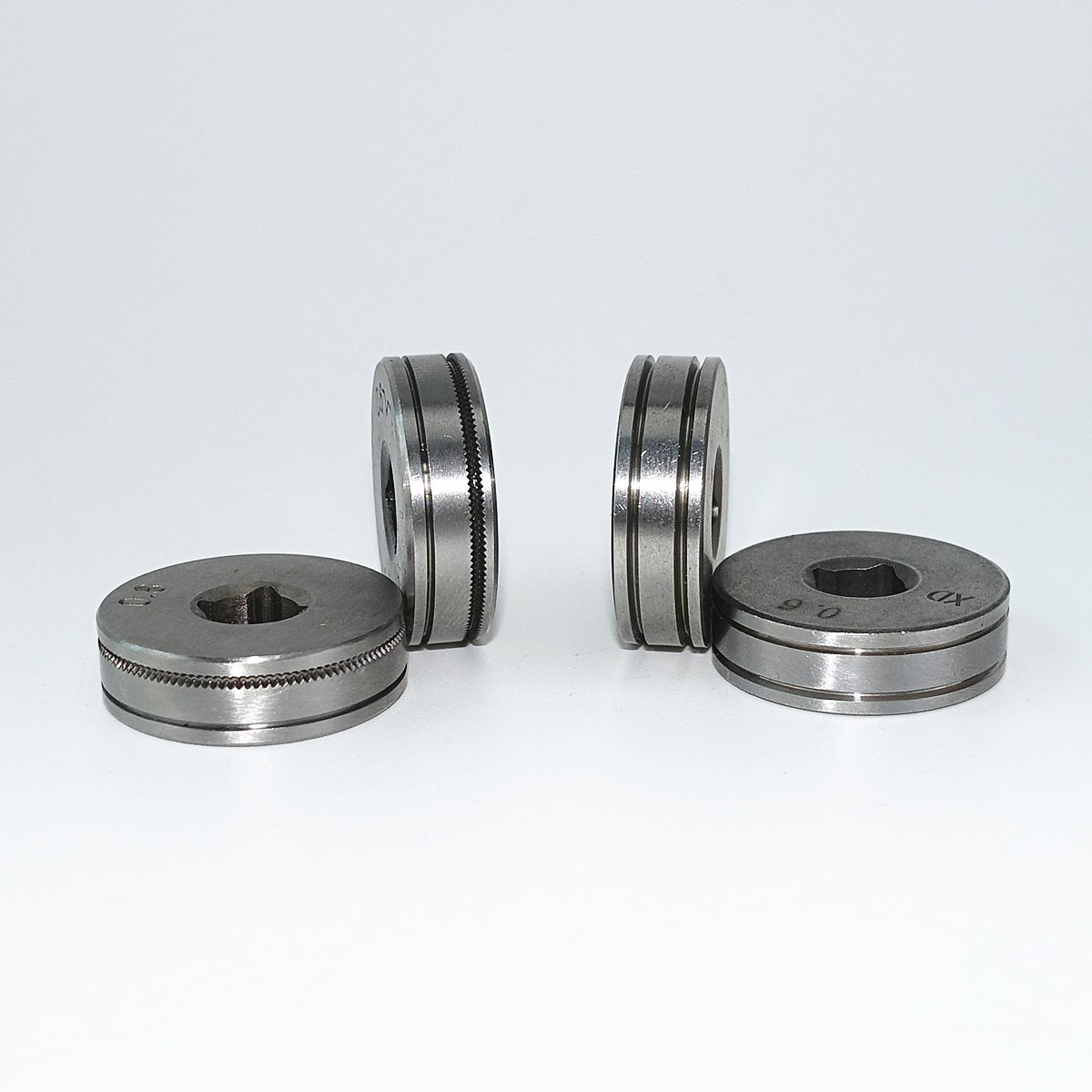 Mig svejsemaskine trådfremføringsrulle vuk knurl groove 0.6mm 0.8mm 0.9mm 1.0mm af stål aluminium flussnor svejsetråd ssj -16