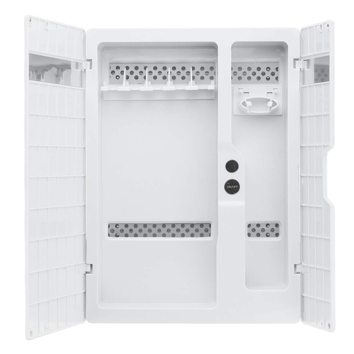 3 in 1 Ultraviolet Toothbrush Sterilizer Box UV Light USB Sterilizer Shaver Disinfection Bathroom Organizer Toothpaste Holder