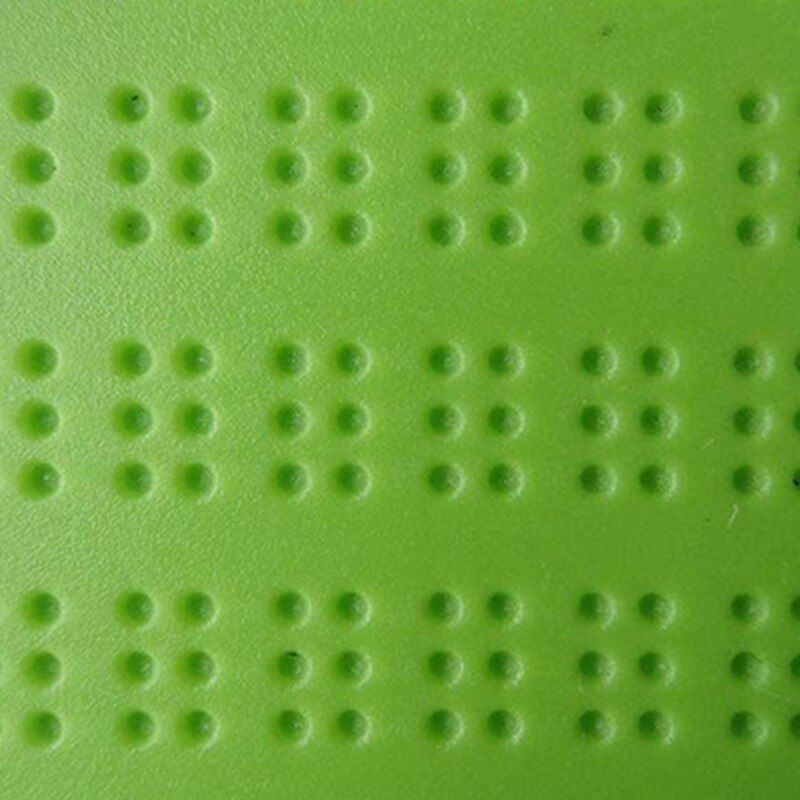 9 Lines 30 Cells Braille Writing Slate and Stylus Plastic Braille Slate Kit for The Blind