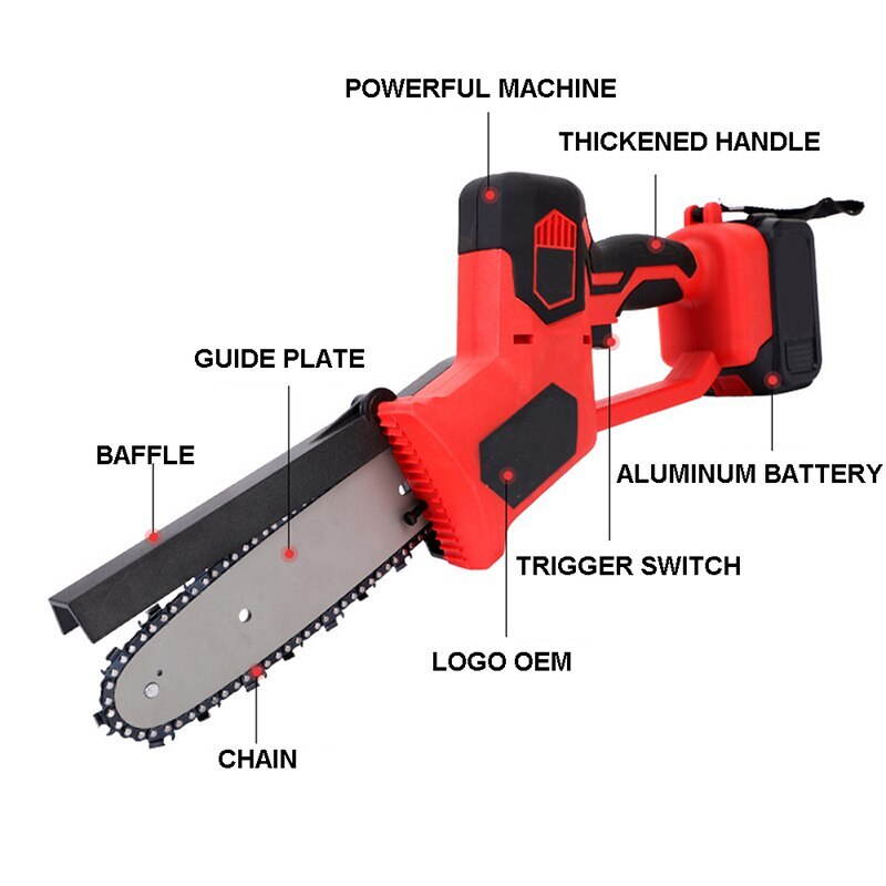 Electrical Hand Saw Chainsaw Wood Cutting