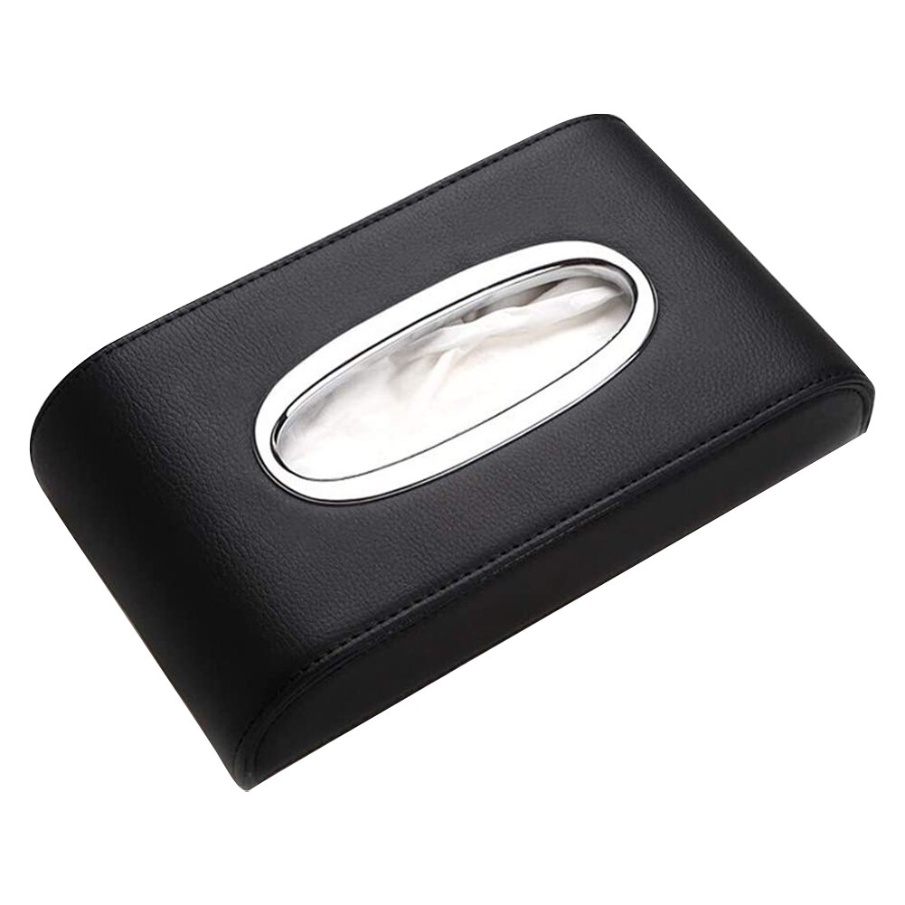 Walnut wood tissue box home paper table desktop storage box simple living room tissue box: A7258-BK