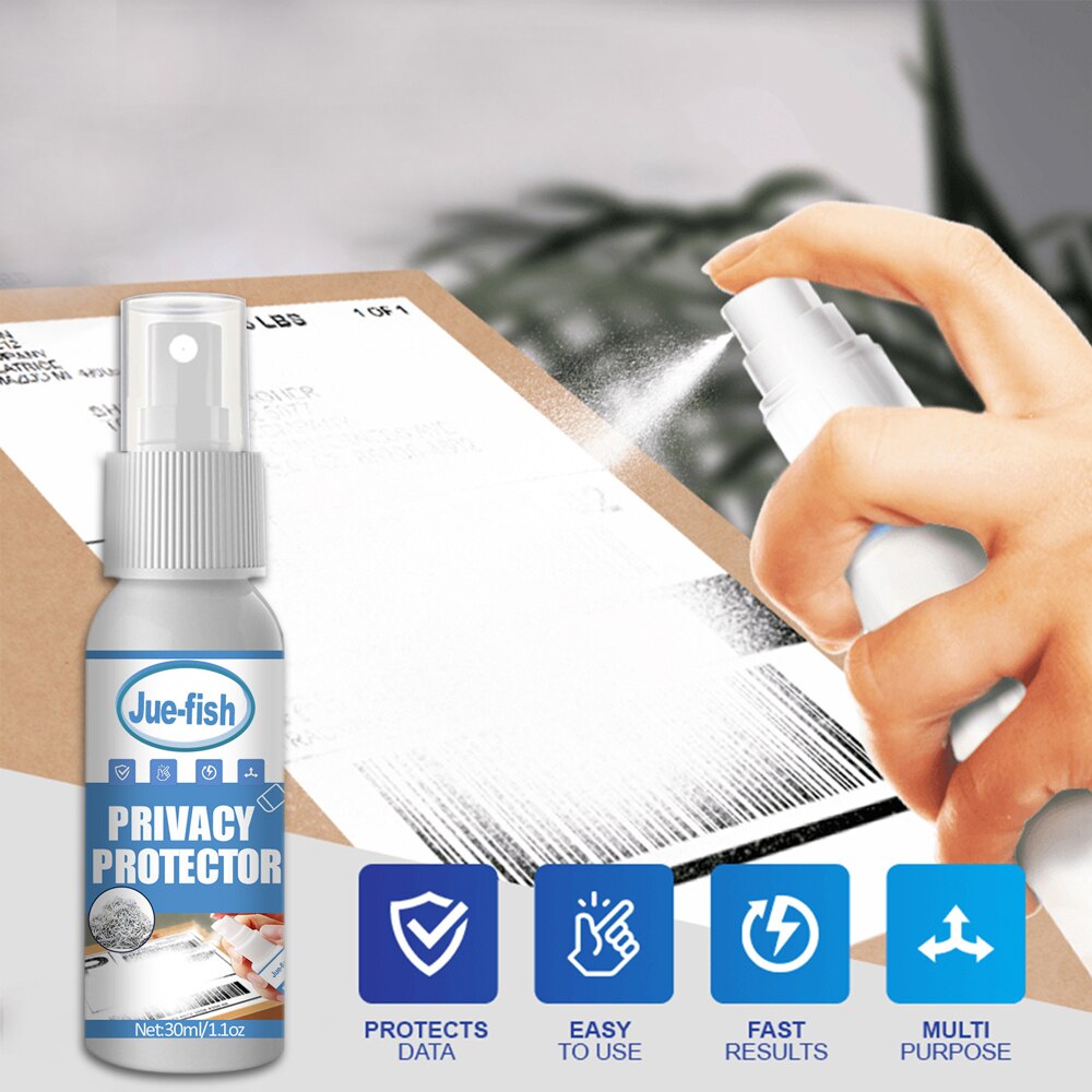 Newly Data Protection Spray Perfect for Privacy Protection Identity Theft Protection Spray For Package