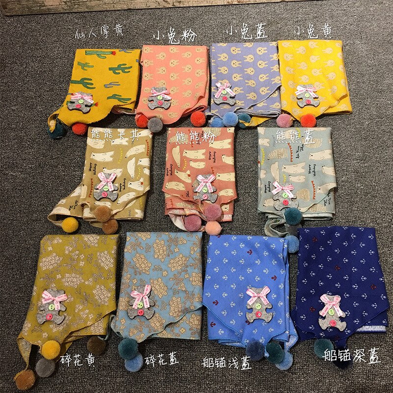 primavera bebés, niños, flores pañuelos Otoño Invierno niñas cuello cálido niño cuello bebé bufanda