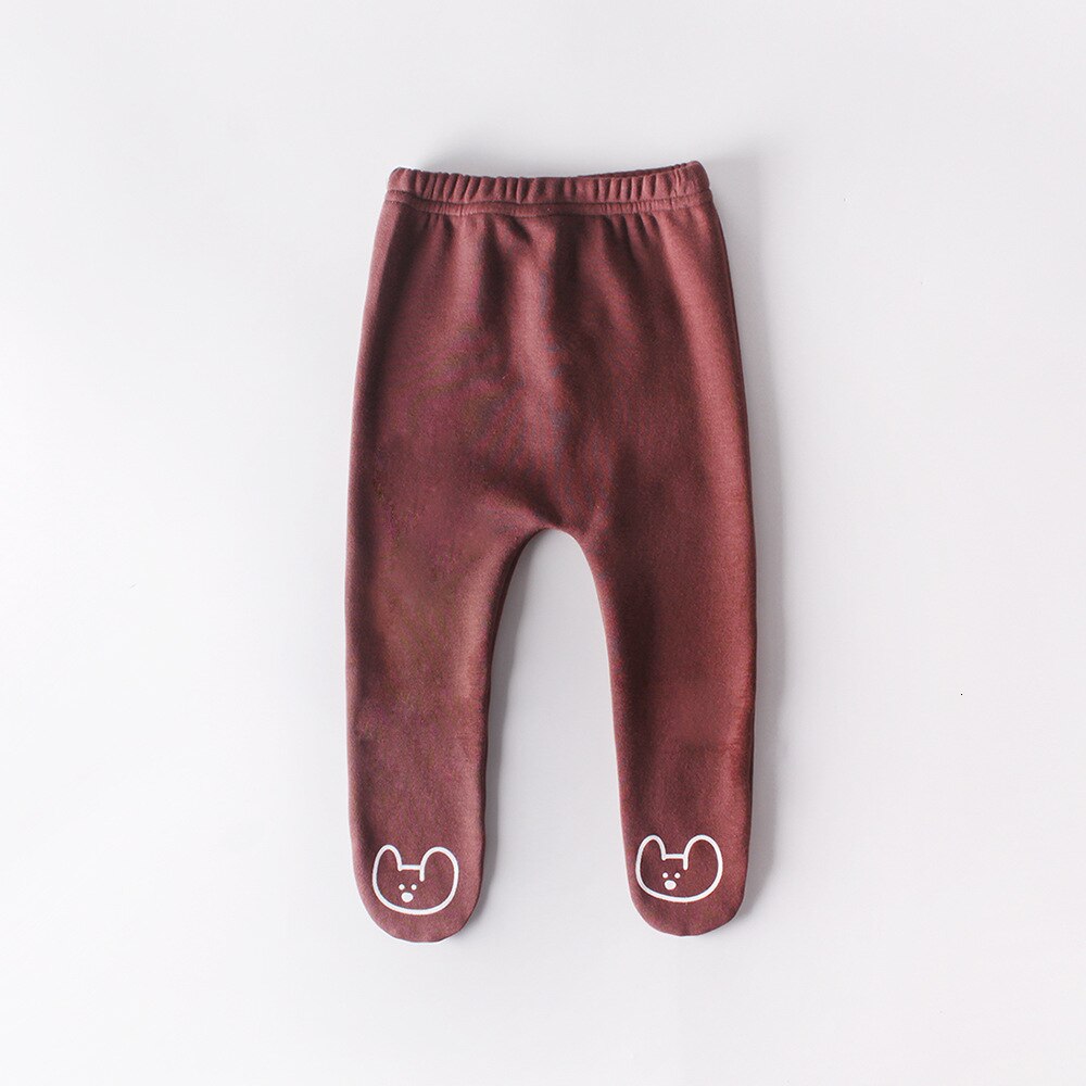 Orso bello Del bambino Delle Ghette Nuovo Autunno Inverno infantile Del bambino Calze di Cotone Del bambino Del bambino Delle Ragazze Dei Ragazzi gambali I Pantaloni Dei Capretti Childern Pantaloni