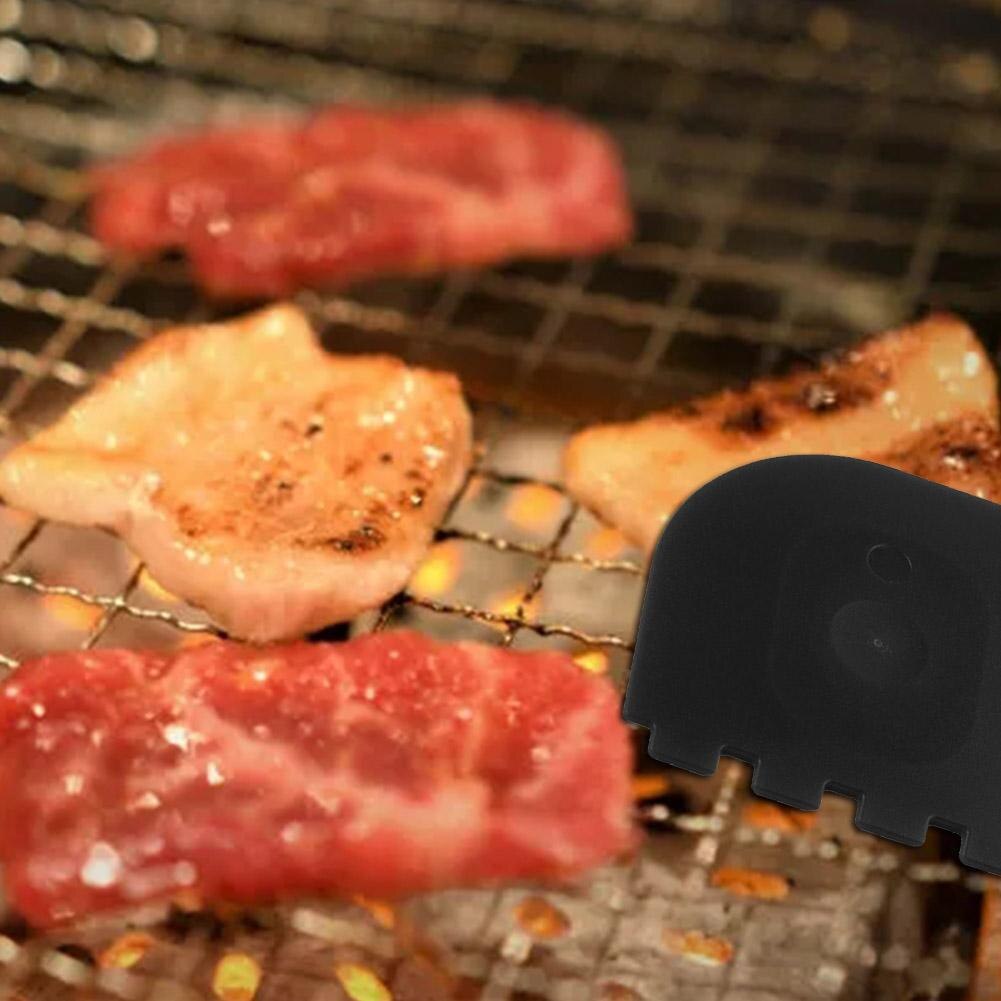 5 Pcs Barbecue Pan Scraper Plastic Serrated Scraper Camping Kitchen Appliances Outdoor Accessories