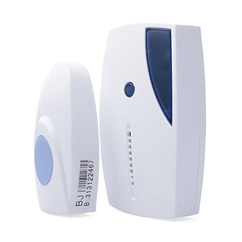 36 Tune Chimes Songs Waterproof LED Wireless Doorbell Remote Control Door Bell With High-Frequency Vibration Body