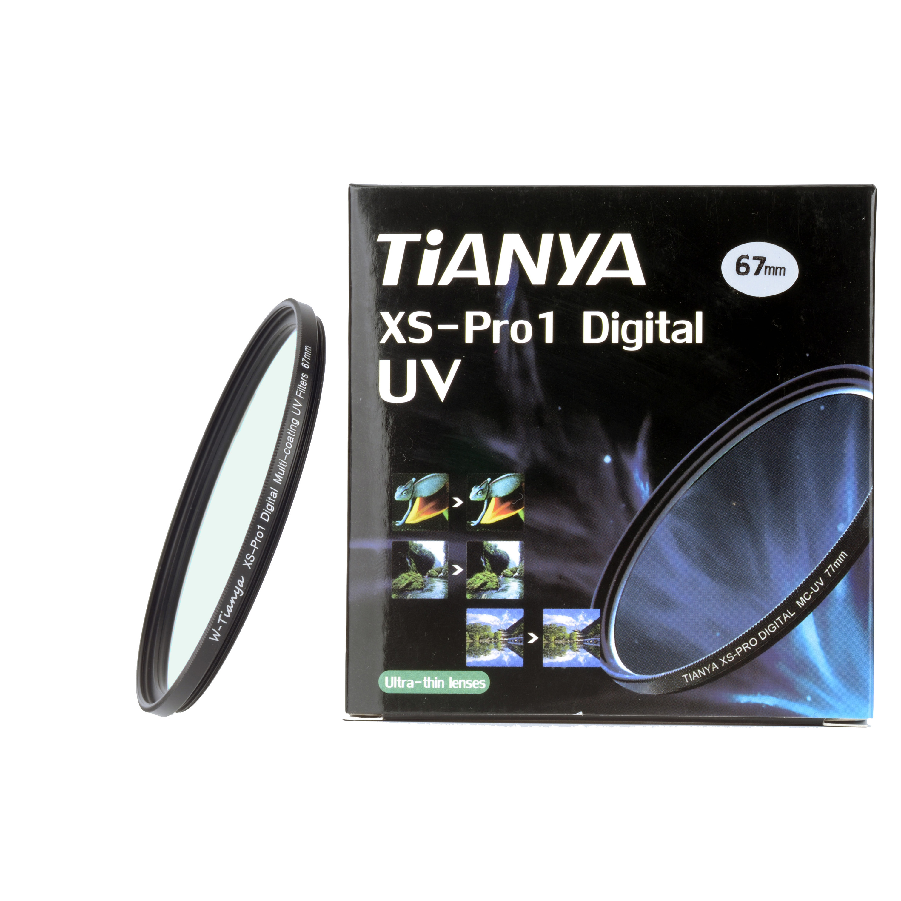 Wtianya ultra slim MC UV Filter 52mm 58mm 62mm 72MM 67mm 77mm voor Canon nikon Sony Lens Filter 16 lagen Multi coating