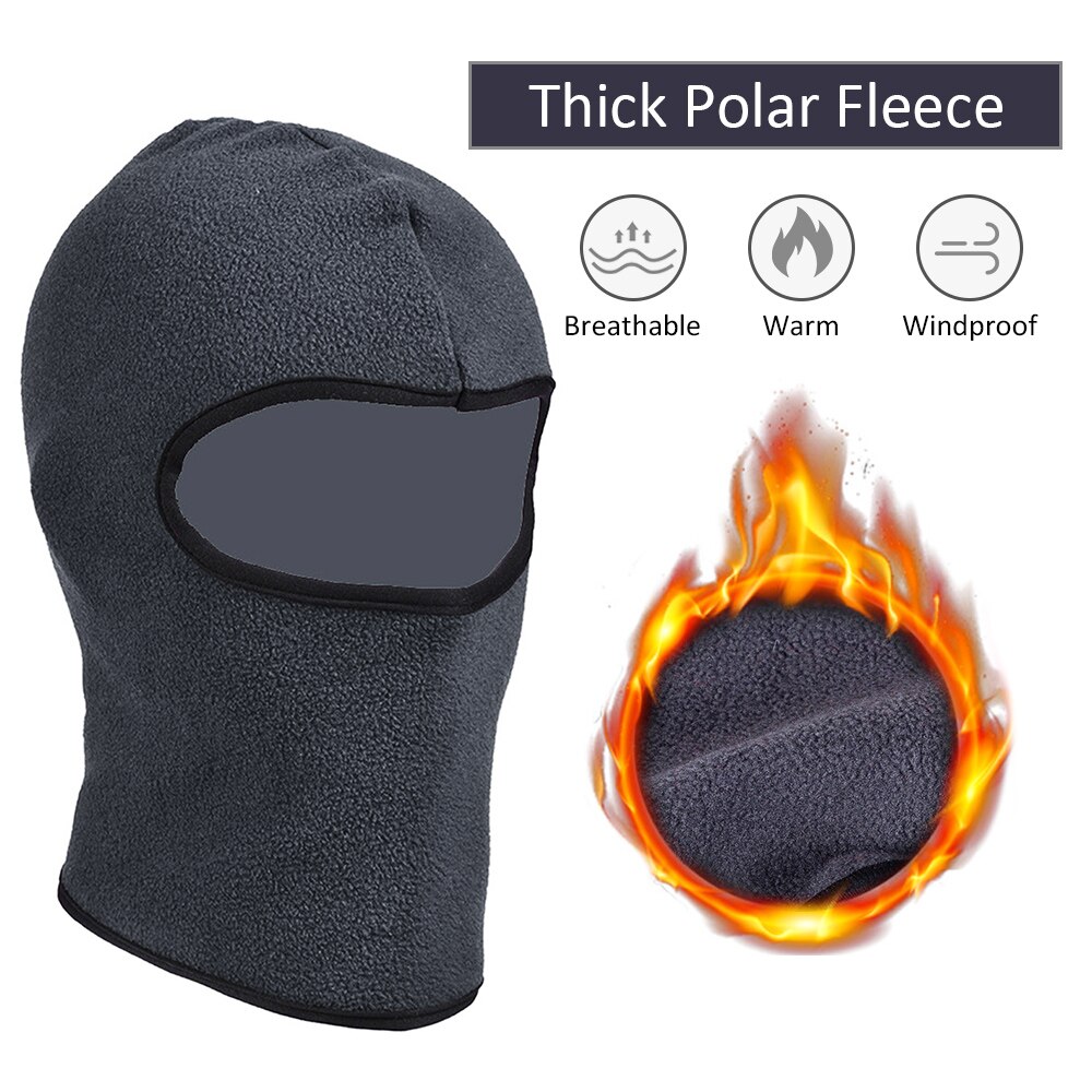 Børn balaclava hætte ski ansigtsmaske hals varmere vinter fleece hat til drenge og piger vinter varm cykel hat med ansigts mundmaske