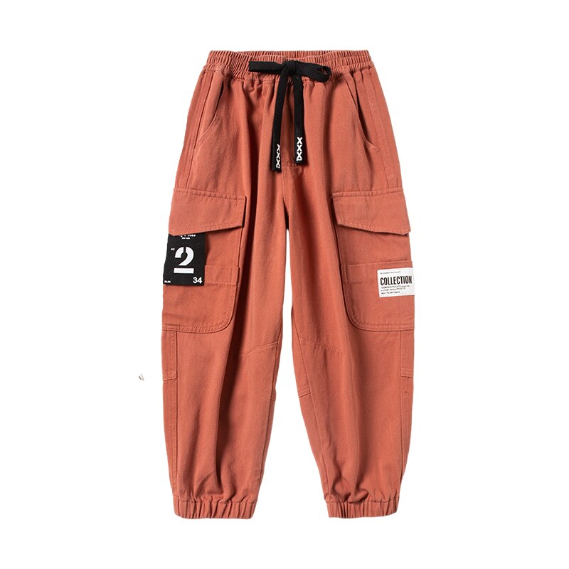 Pantalones deportivos para niños grandes, ropa de chándal informal de cintura elástica para adolescentes, 8, 10, 12 y 14 años, LX38: 8