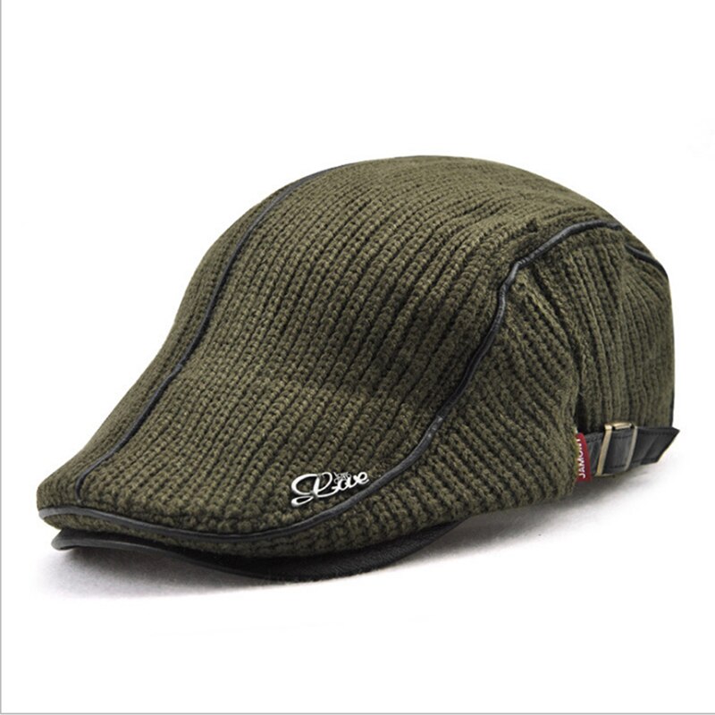 Berretti da campeggio Unisex in lana con cappuccio da Golf cappelli da sole regolabili: Army Green