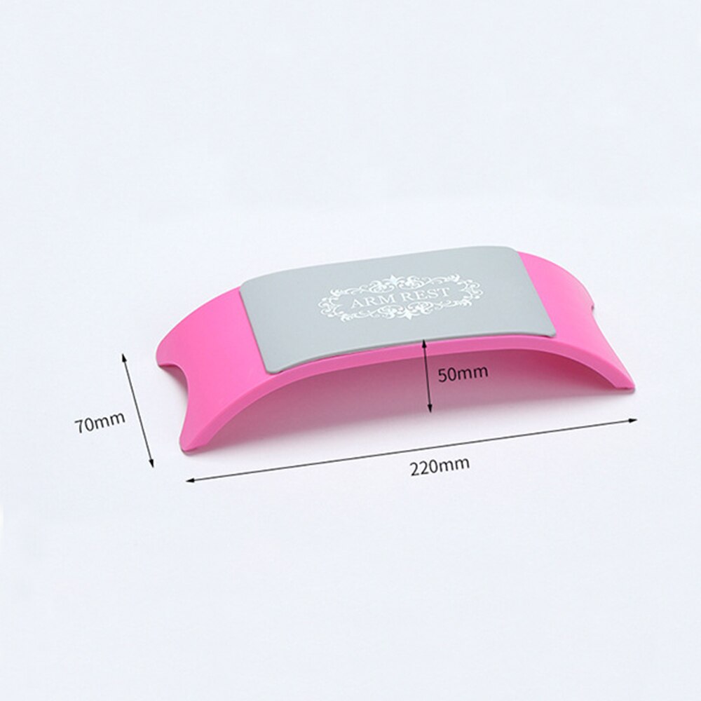 Comfortabele Nail Art Kussen Hand Holder Kussen Plastic & Siliconen Kussen Nail Arm Rest Manicure Tool Apparatuur