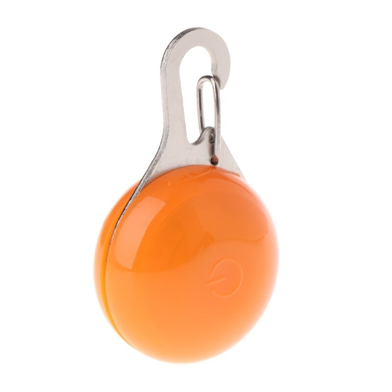 Pendentif pour animaux de compagnie lampe de poche LED de sécurité collier lumineux chiot chiens chat lumineux identifier: O