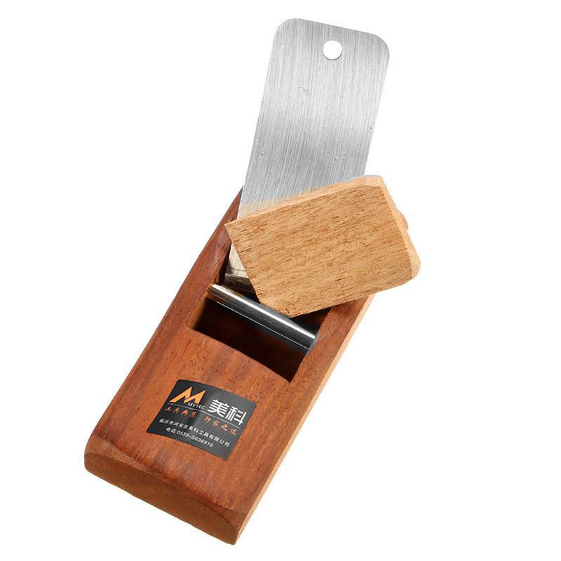 4 '' /110mm mini-planhøvler i træ, let skærekant til tømrerslibning af træbearbejdningsværktøj