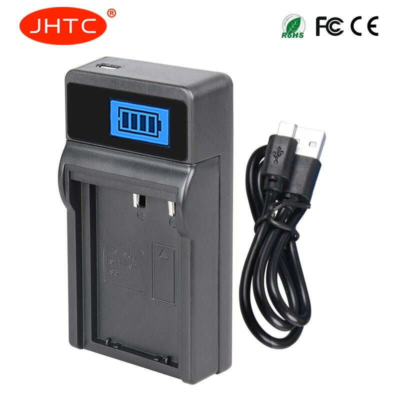 JHTC Usb Batterie Ladegerät NP F10 FS10 FS11 Für Sony CCD-CR1 CR5 CR5E DCR-PC1 PC2 PC3 C4 PC5 Ladegerät Für liion Batterie NP FS12