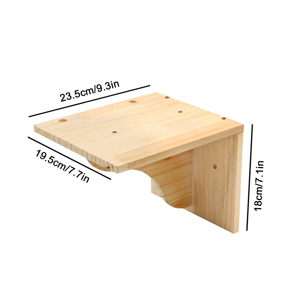 Wall-Mounted Cat Climbing Frame Wooden Cat Tree Cats Hammock Scratching Post Pedal Jumping Platform Indoor Pet Wall Furniture: GRAY