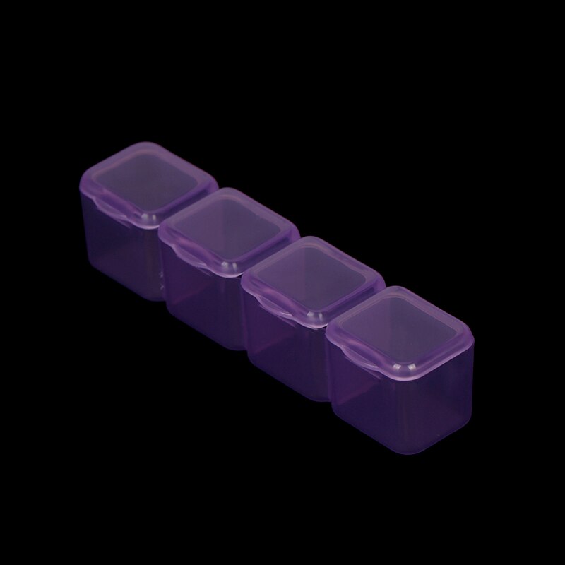 28 Slots Diamond Embroidery Box Diamond Painting Accessory Case Clear plastic Display Storage Boxes Cross Stitch Tools