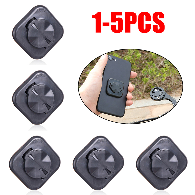 Fiets Telefoon Mount Sticker Mtb Fietsen Telefoon Houder Ondersteuning Stand Rijden Sterke Lijm Terug Knop Plakken Adapter Voor Garmin