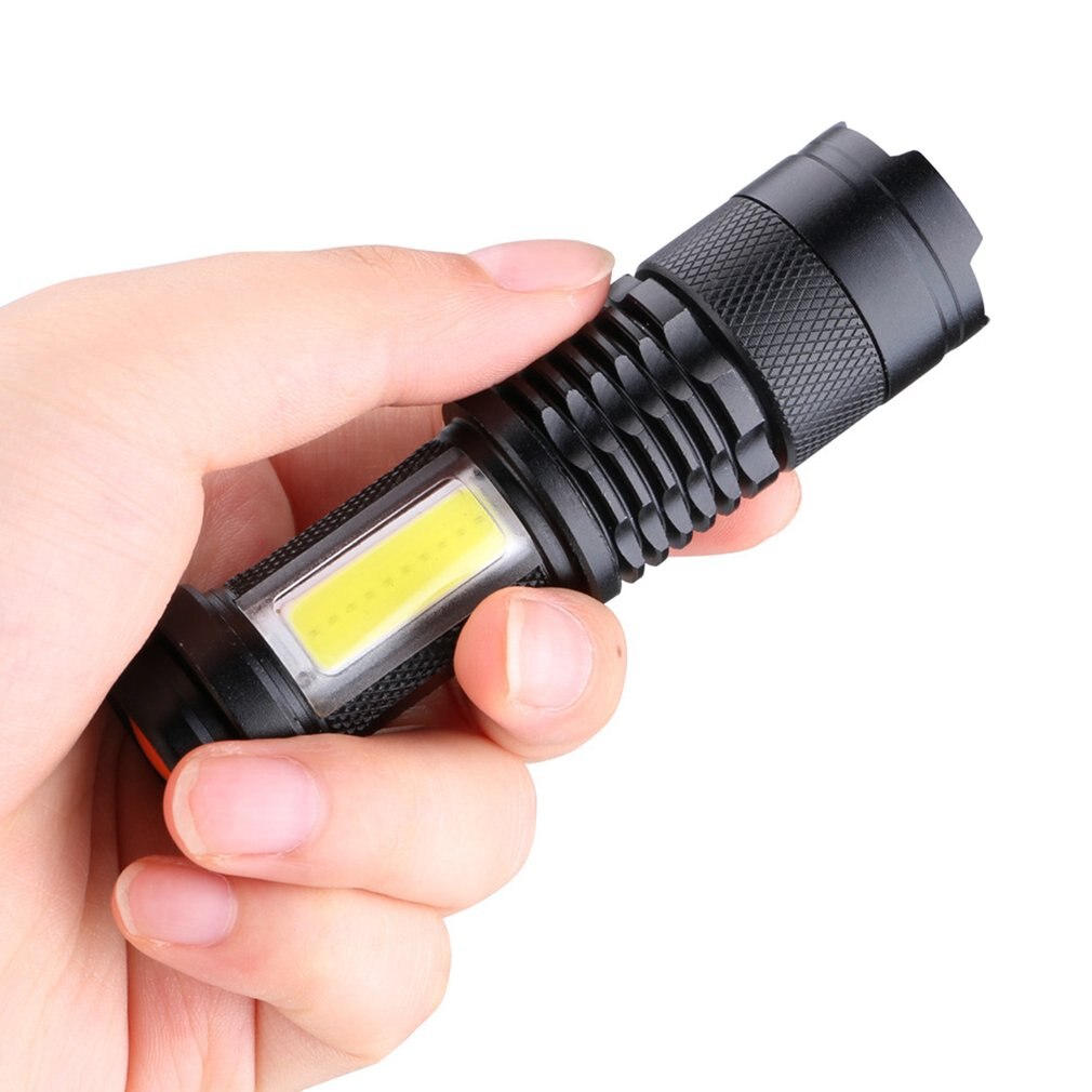 Waterdichte Handheld Zaklampen Cob Led Zaklamp Sup... Grandado