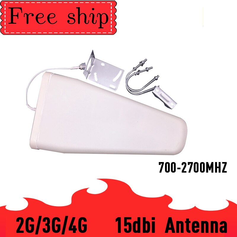 15dBi Cellulare Ripetitore Del Segnale Del Telefono Antenna GSM 3G 4G LTE Log Periodic Antenna Esterna Per Alto Guadagno 700- 2700mhz Ripetitore