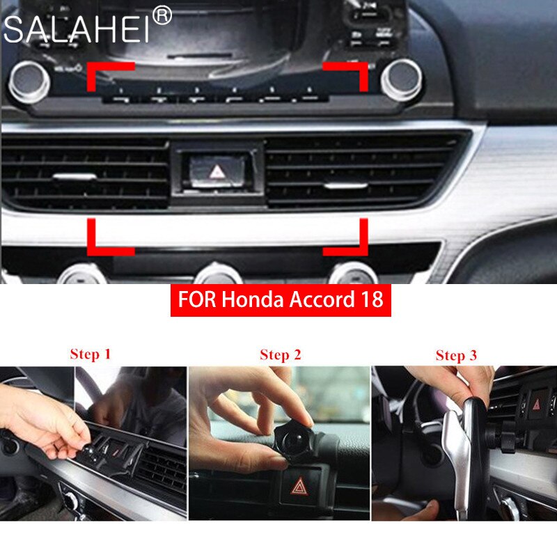 Voor Honda Accord 10 Telefoon Houder Auto Speciale Mobiele Telefoon Navigatie Stand Air Vent Outlet Smartphone Auto Accessoires