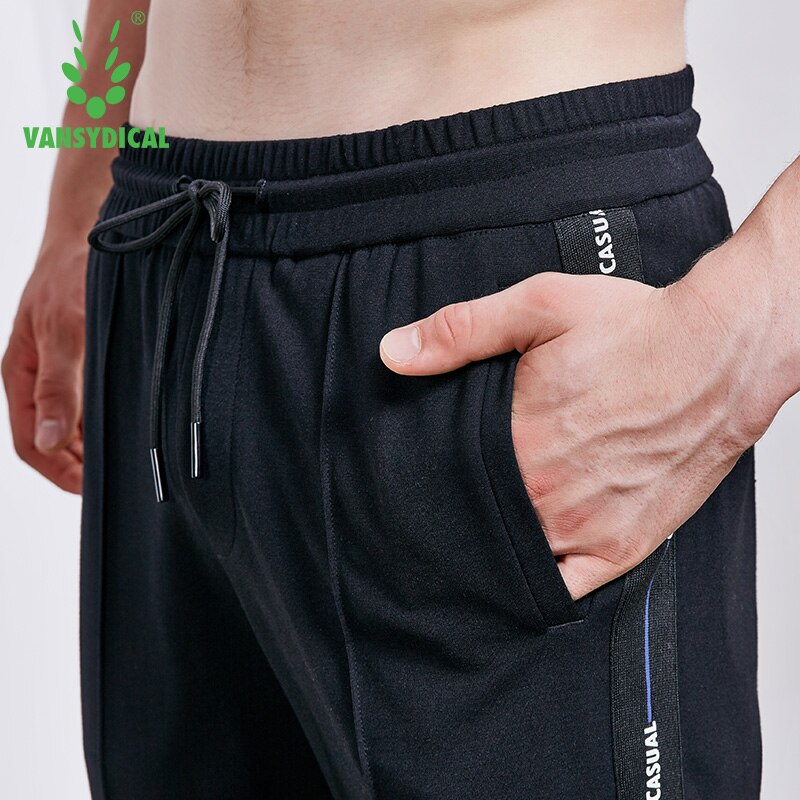 Winter Sports Running Pants Men's Printed Ribbon Gym Long Trousers Outdoor Fitness Workout Jogging Sweatpants