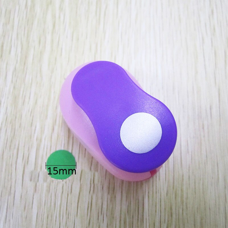 Circle Punch Round Shape Paper Punches Scrapbook Craft for Kindergarten Teacher Office Supplies Kids Large Size DIY Albums Photo: 15mm