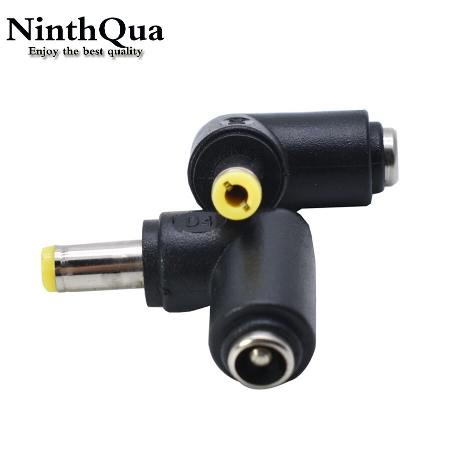 1/2/5Stck DC Energie Konverter Stecker 5,5 x2.5/5.5*2,5mm Weibliche Drehen zu 90 grad 5,5x2,5/5,5*2,5 Verbinder Adapter Stecker