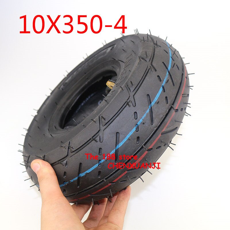 Scooter Mini Moto Accessory 10x350-4 Inner and Outer Tire 10x3.50-4 Tube Tyre Mini Moto 4" 4 Inch