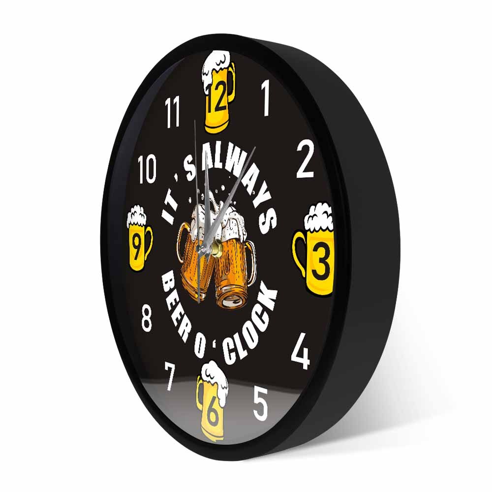 Horloge murale au moderne, enseigne pour Bar, Pub, décor pour amateurs de bière, bière, abreuvoir, Cave
